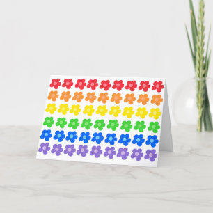 LGBTレインボーフラワーズゲイバレンタインに? シーズンカード