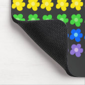 LGBTレインボーフラワーズゲイプライド自由と平等 マウスパッド (コーナー)