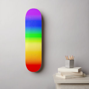 LGBTレインボープライドグラデーショングラデーシストライプョン スケートボード