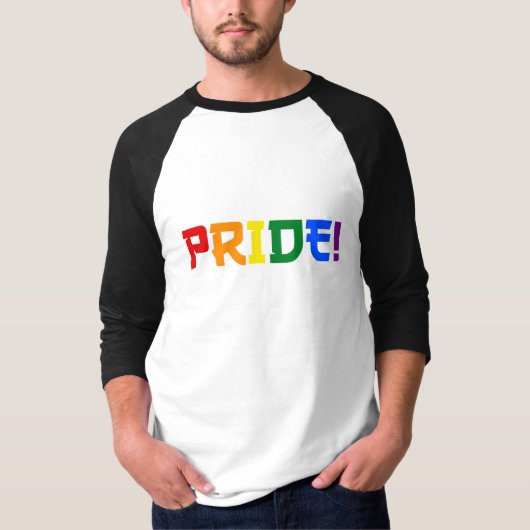 LGBTレインボープライドタンクトップ Tシャツ (正面)
