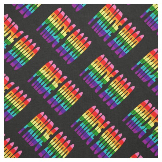 LGBTレインボープライド国旗の色ゲイプライド2020 ファブリック (見本)