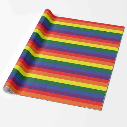 LGBTレインボープライド国旗 ラッピングペーパー (アンロールド)