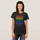 LGBTレインボープライド院生Tシャツ Tシャツ (正面フル)