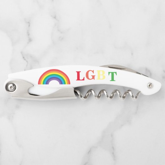 LGBTレインボープライド ソムリエナイフ (正面)