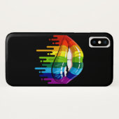 LGBTレインボーリップゲイプライド Case-Mate iPhoneケース (裏面(横))