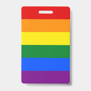 LGBTレインボー国旗 バッジ