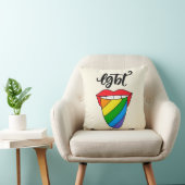 LGBTレインボー·タング クッション (椅子)