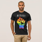 LGBTレジスタンス拳 Tシャツ (正面フル)