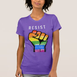 LGBTレジスタンス拳 Tシャツ
