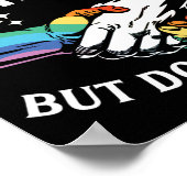 LGBTレズビアンゲイトランス私はまっすぐかもしれないが ポスター (角)