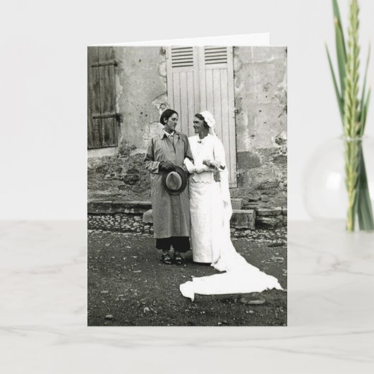 LGBTレズビアン記念日カード カード (正面)