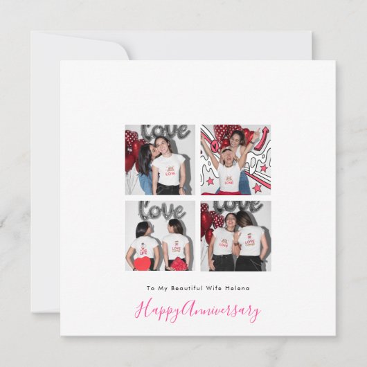 LGBTレズモダンビアン愛妻記念日の写真4 カード (正面)