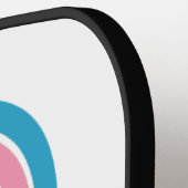 LGBT保護プライドトランスジェンダー青少年 ピックルボールラケット (左詳細)