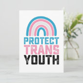 LGBT保護プライドトランスジェンダー青少年 招待状 (スタンド正面)