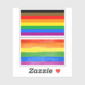LGBT包括的プライド (有色人種のプライド) シール (シート)
