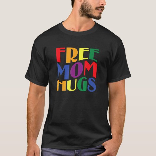 Lgbt同性愛者プライド社会運動女性男性母パパ Tシャツ (正面)