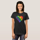 LGBT同性愛者プライド社会運動最高のグンクルエバー Tシャツ (正面フル)