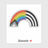 LGBT同盟国の国旗の進行プライド旗ストレート同盟国 シール (シート)