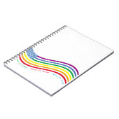 LGBT国旗 ノートブック (左側)