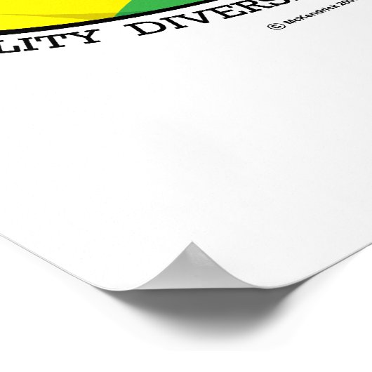 LGBT国旗 ポスター (角)