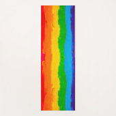 LGBT国旗 ヨガマット (正面)