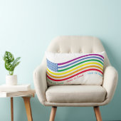 LGBT国旗 ランバークッション (椅子)