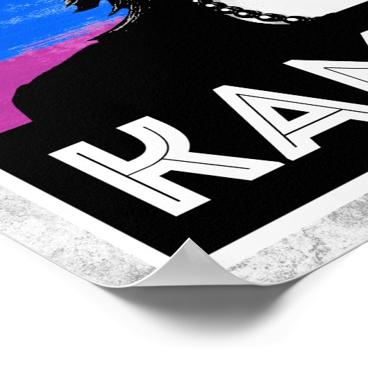 LGBT国旗 – KAMALA HARRIS 2020 ポスター (角)