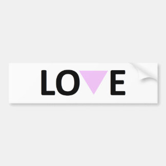 LGBT愛バンパーステッカー バンパーステッカー