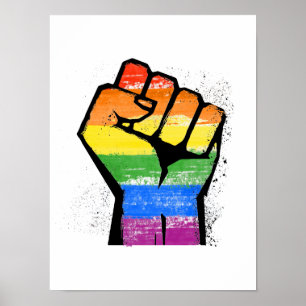 LGBT抵抗拳 ポスター