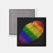 LGBT指紋 マグネット (正面/裏面)