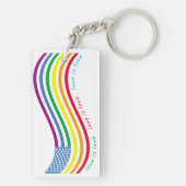 LGBT旗 キーホルダー (裏面)