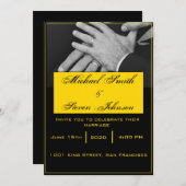 LGBT結婚式招待状 招待状 (正面/裏面)