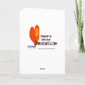 LGBT虹の国旗クロス・コンパシナー・カード カード (裏面)