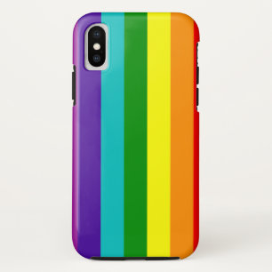 lgbt虹色の旗のiPhone/iPadケース iPhone X ケース