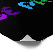 LGBT誇りを持ったゲイプライド ポスター (角)