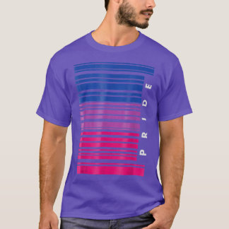LGBT認識度月バーコードパンセアルプライドLGBTQ  Tシャツ
