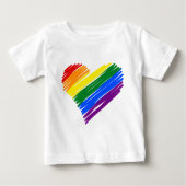 lgbt16 ベビーTシャツ (正面)