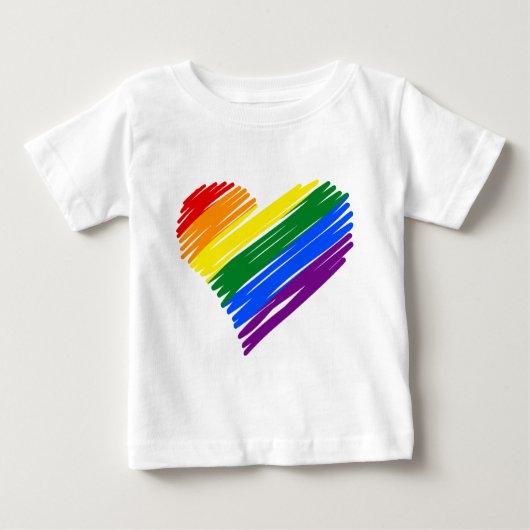 lgbt16 ベビーTシャツ (正面)