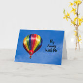 LGBT みんなで飛ぼう カード (黄色い花)