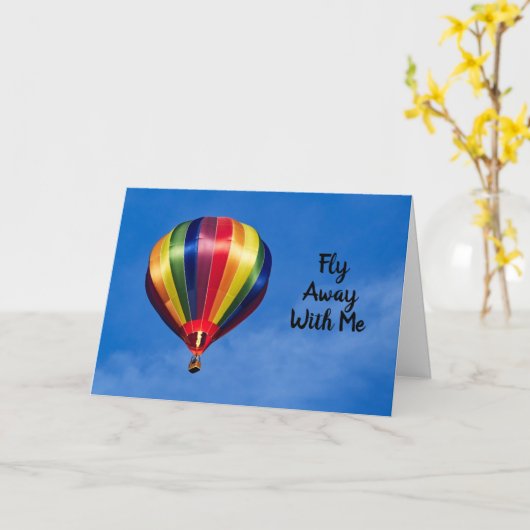 LGBT みんなで飛ぼう カード (黄色い花)