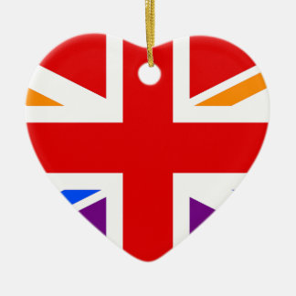 LGBT イギリス セラミックオーナメント