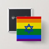 LGBT イスラエル 缶バッジ (正面&裏面)