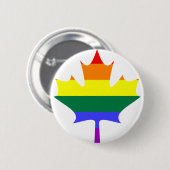 LGBT/ゲイプライドカナダボタン 缶バッジ (正面&裏面)