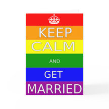 LGBT ゲイ婚 Keep calm and Get Marriad