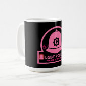 LGBT+ ゲイ プライド 警察 コーヒーマグカップ (正面左)