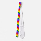 LGBT ストライプの ネクタイ (裏面)
