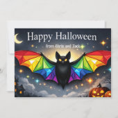🎃🌈LGBT スパイキー&ファビュラス 招待状 (正面)