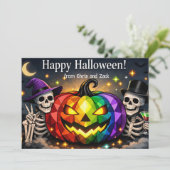 🎃🌈LGBT スプーキー ハズバンズ 招待状 (スタンド正面)