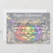 🎃🌈LGBT スプーキー ハズバンズ 招待状 (裏面)