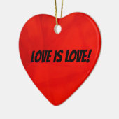 LGBT セラミックオーナメント (左)